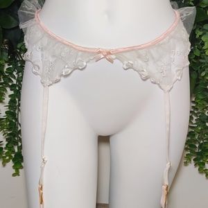 Ballerina Baby lace & tulle garter belt